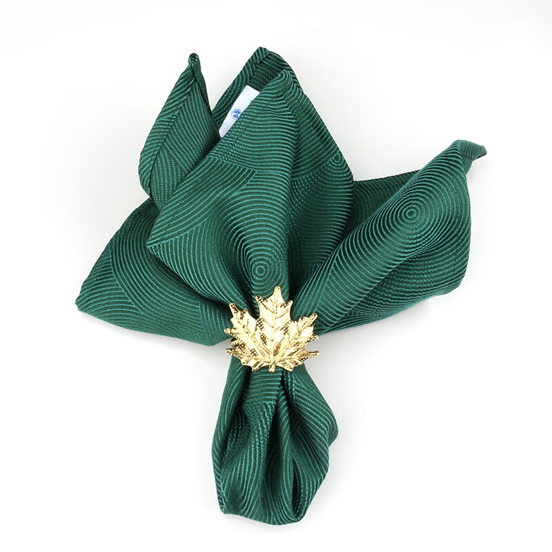 山头林村餐厅围脖布 北欧口布餐巾布餐布垫围脖子酒店家用西餐餐厅折