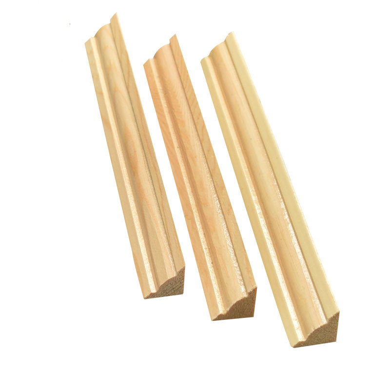 实木免漆阴角线装饰木线条桑拿板吊顶封边脚线压收边线条护墙角线2cm*