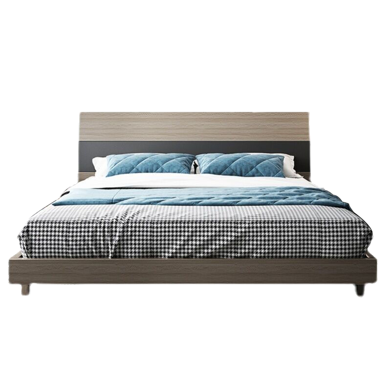 逸恋 床 单人双人床高箱储物床套装婚床1.8米1.5m1.2米收纳大床8352 单床 架子床1500mm*2000mm