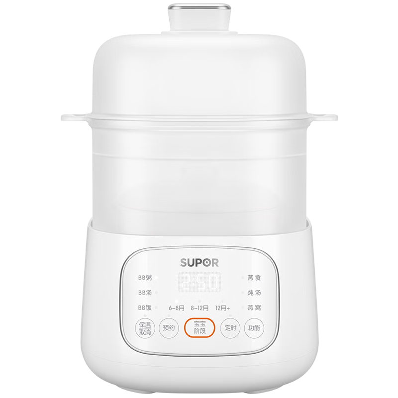 �ղ�����SUPOR����ʳ������С����Ӥ�� bb�ҵ����� ��ʳ��������ˮ����0.8L BB06 124Ԫ