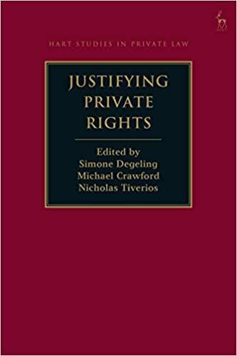 预订justifying private rights (hart studies in priva