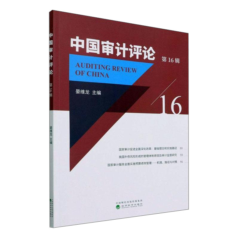 中国审计~~ 第16辑