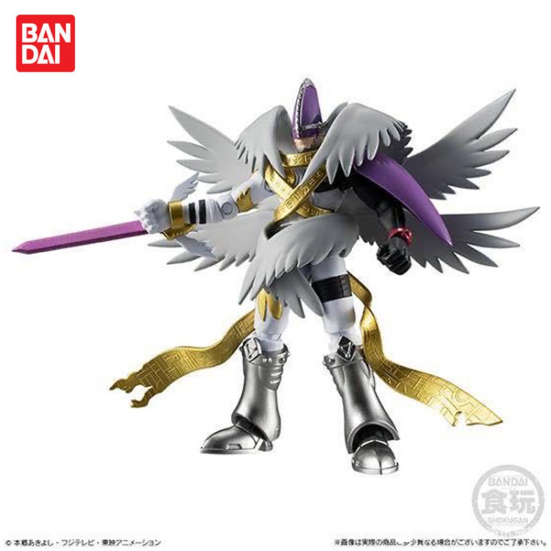 bandai万代 食玩 shodo 掌动 数码宝贝手办模型玩具10cm 神圣天使兽