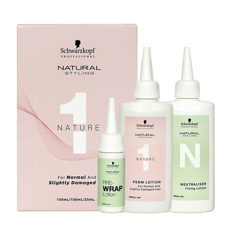 施华蔻(schwarzkopf)烫发水套装冷烫药水家用男女士刘海卷发大波浪