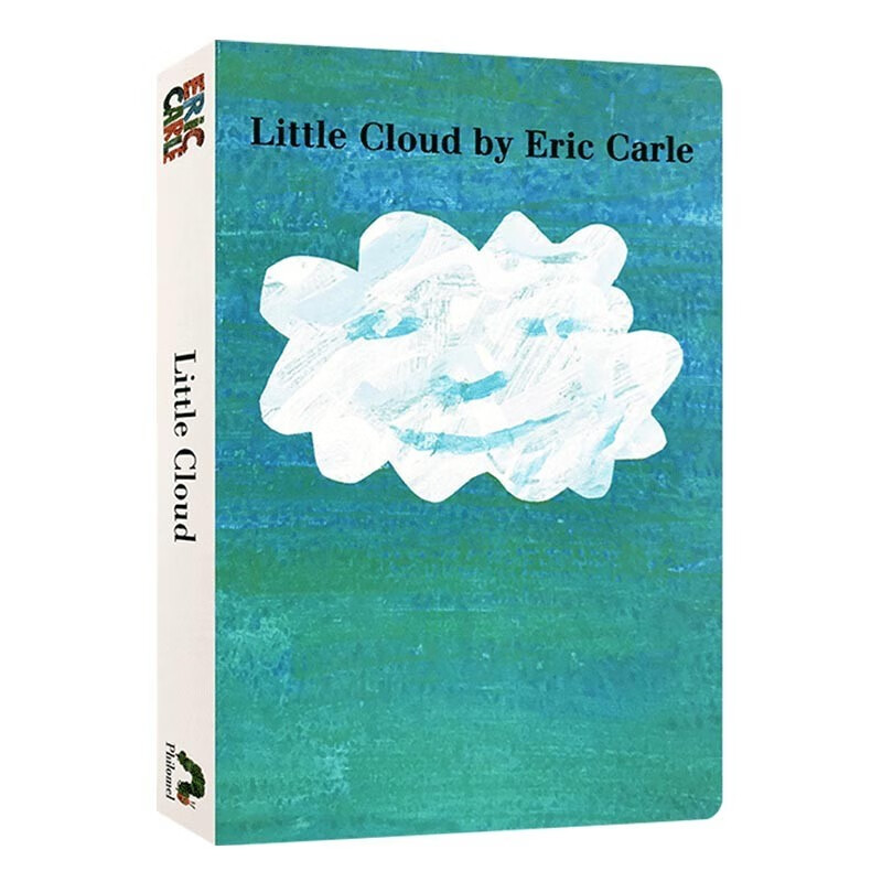 进口英文原版 little cloud 小云朵 纸板书 吴敏兰绘本123 艾瑞卡尔