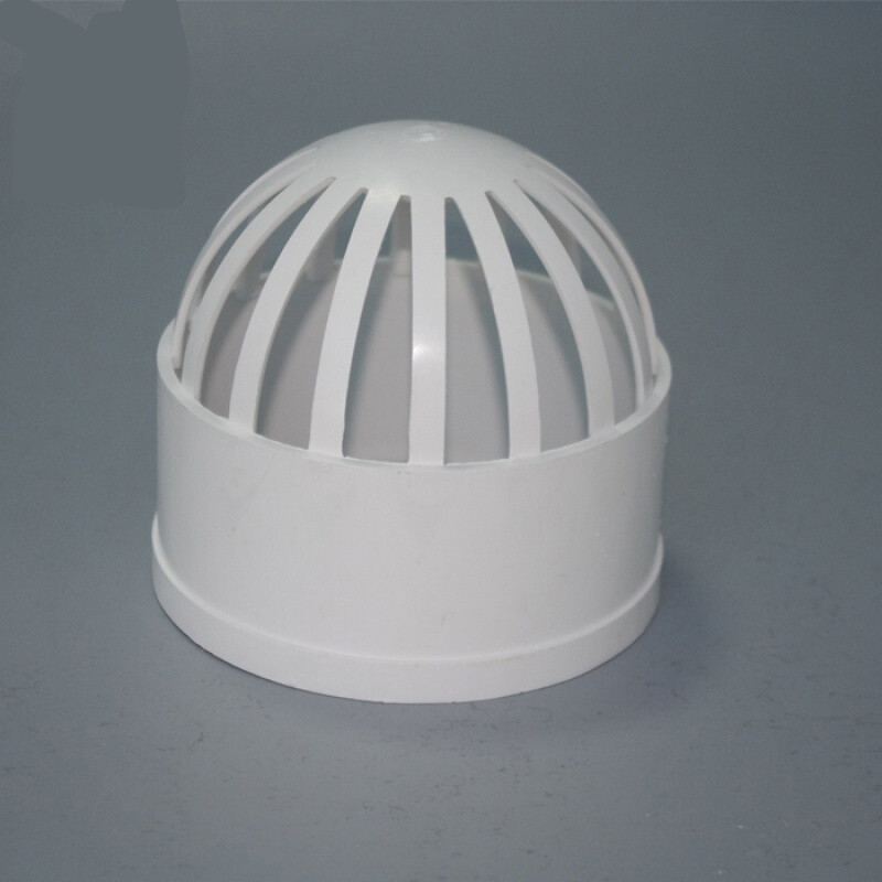 鹿色pvc排水管件配件 pvc排水管透气帽 50 75 110 160 pvc管材 50透气