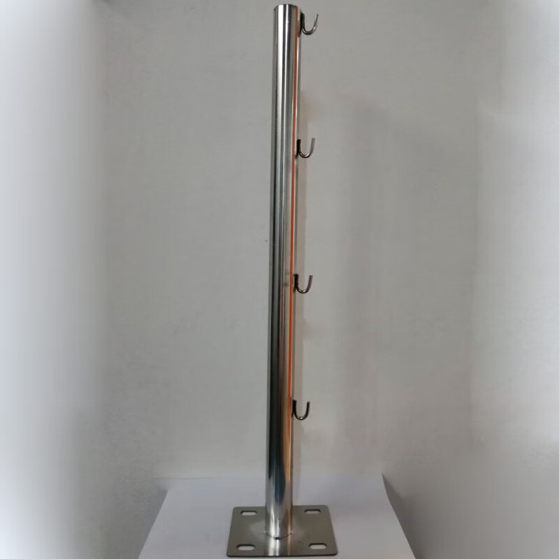 benxinnong)刀片刺绳支架刺网护栏隔离栏防盗网墙头v型支架不锈钢立柱