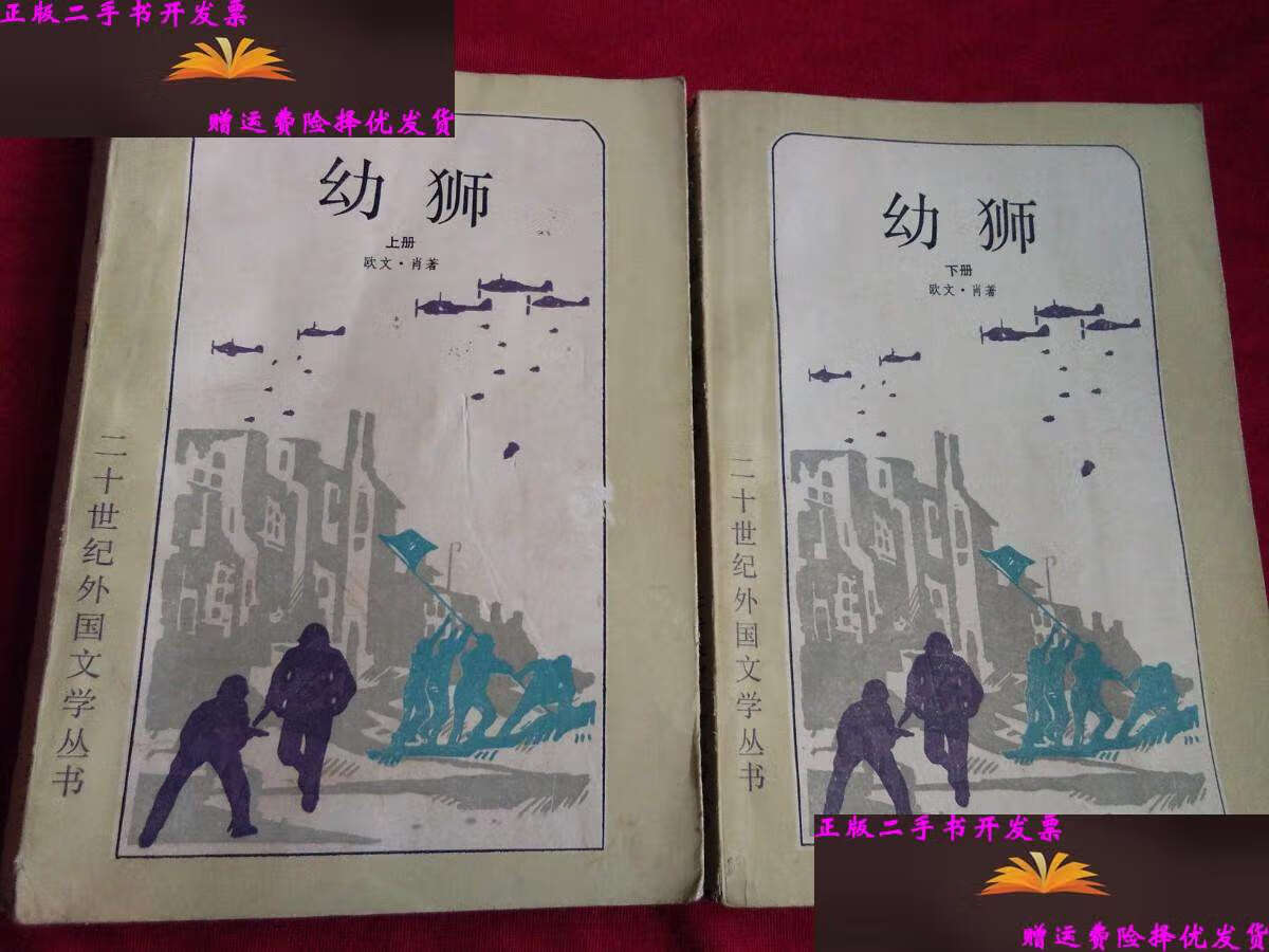 【二手9成新】幼狮(上下 /欧文·肖 上海译文