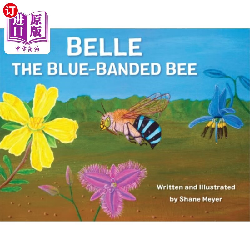 海外直订belle the blue-banded bee 蓝带蜜蜂贝儿