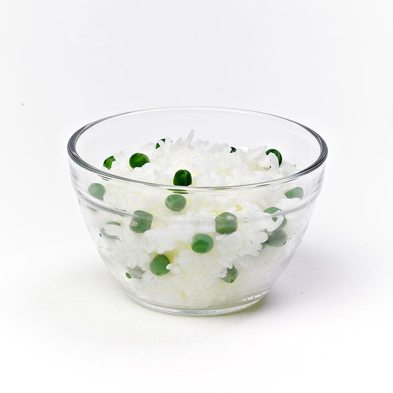 Glasslock玻璃碗 水果沙拉早餐碗耐热钢化玻璃可微波饭碗2件套