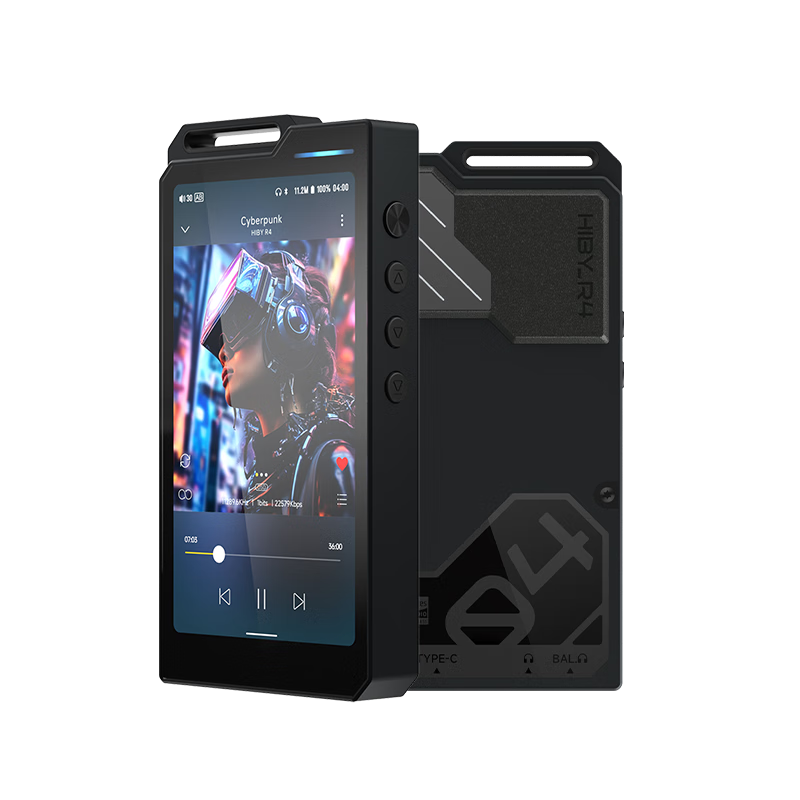 HiBy R4 ��������׿���ֲ�����HiFi��ЯMP3ѧ��������DSD���� ��ͨ665 Android12 A����� ��ɫ