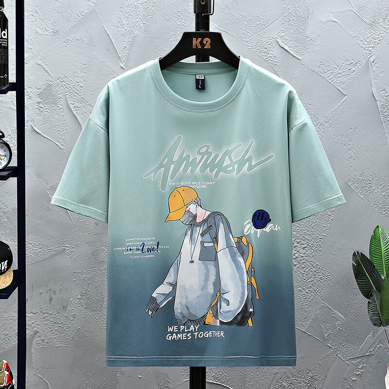 273浅绿单件短袖  m建议体重75-98斤左右