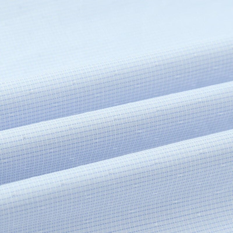 MAYOR男装进口面料高支全棉经典绅士透气长袖衬衫 MLCA19771HQT-4浅蓝 180/100A