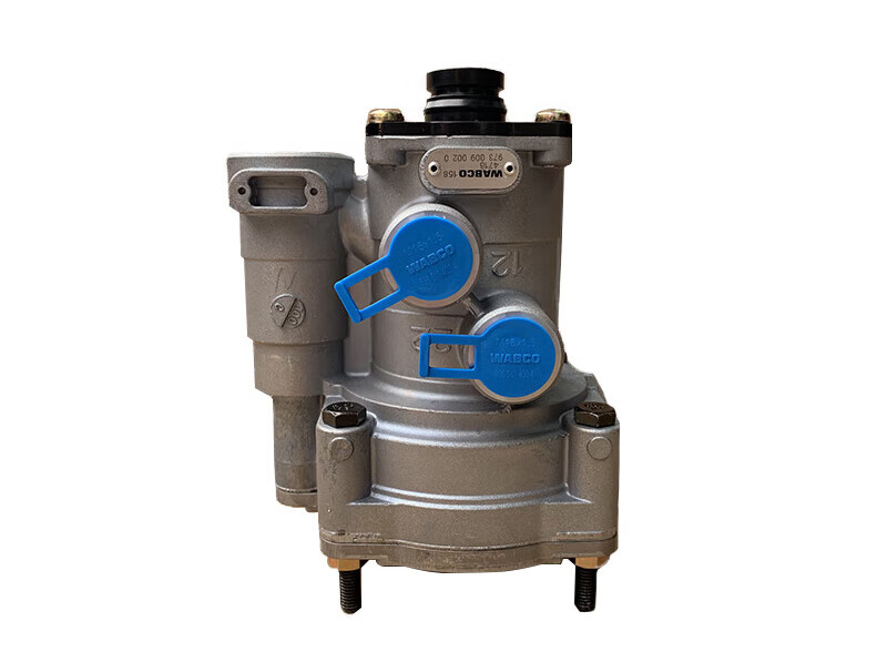 汇亿尚适用威伯科挂车阀豪沃解放j6东风天龙刹车继动阀挂车阀带节流