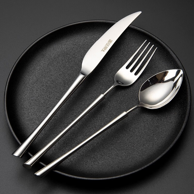 derryl 304不锈钢刀叉ins高颜值西餐餐具轻奢牛排刀叉子勺子刀叉勺