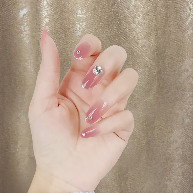 【精选直发】抖音网红美甲贴片指甲片可拆卸可重复使用显白假指甲穿戴