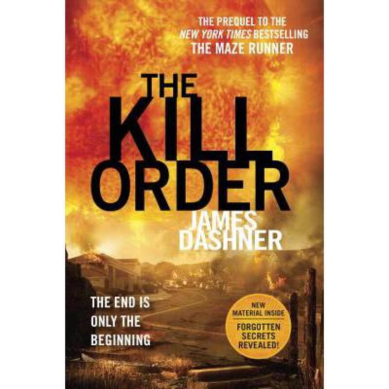 移动迷宫4致命追捕 the kill order 英文原版 动作冒险小说 dashner