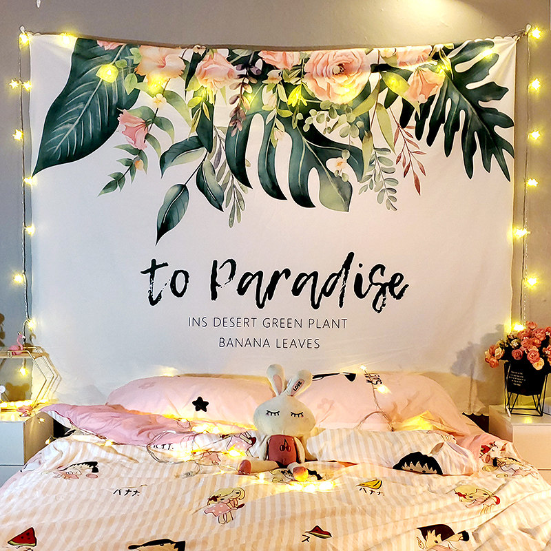 2022新款背景布ins挂布墙上抖音 背景布ins挂布宿舍床头网红背景墙