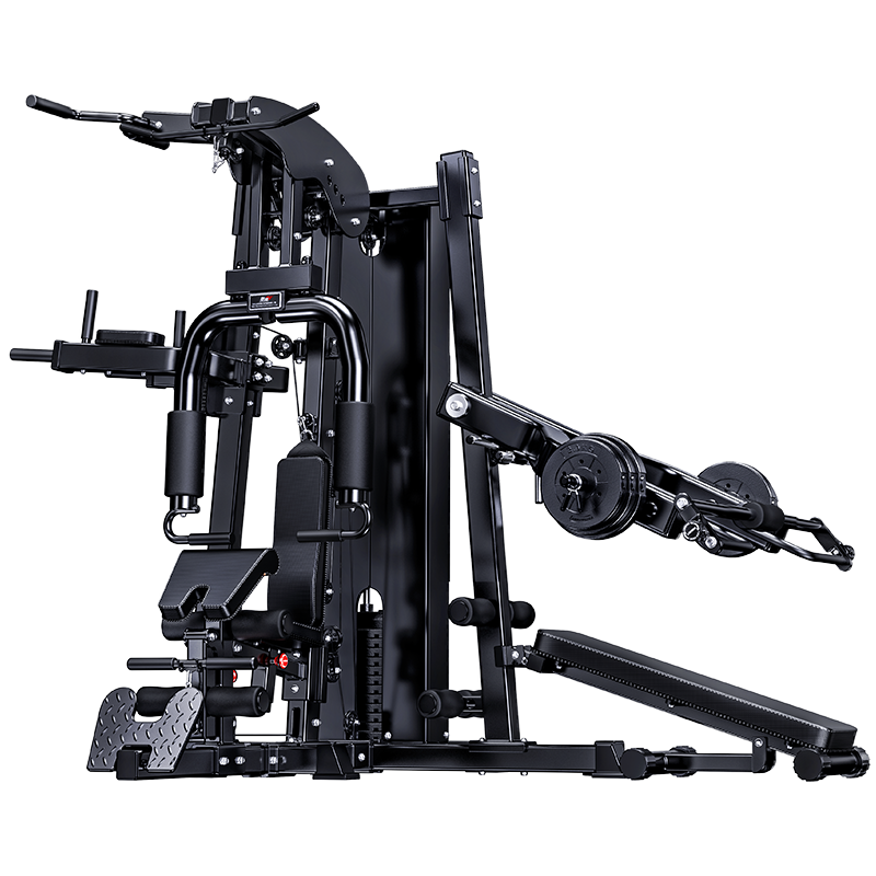 ׿�ƽ������ļ��ö๦��һ���������ż��˶������ۺ�ѵ����е����վ ȫ��C003�ײ�/����װ+60kg����Ƭ