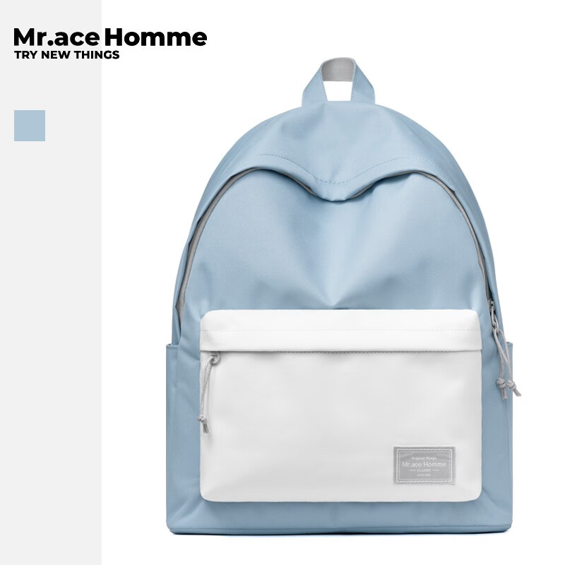 ace homme-mracehomme双肩包女森系简约文艺背包时尚百搭ins风大学生