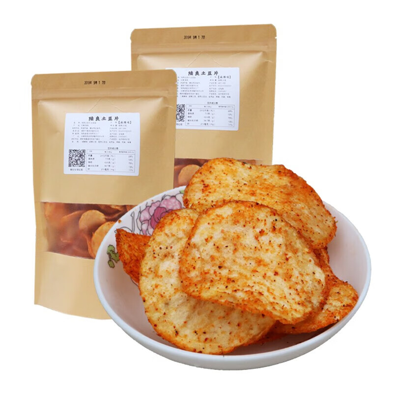 蕴召云南陆良麻辣土豆片130克散装大包洋芋丝 贵州炸薯片零食特产