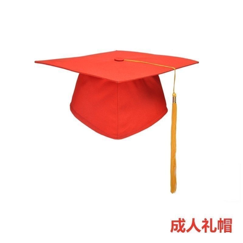 博士帽手工男女通用学士帽博士硕士帽导师成人礼节帽儿童校园服毕业