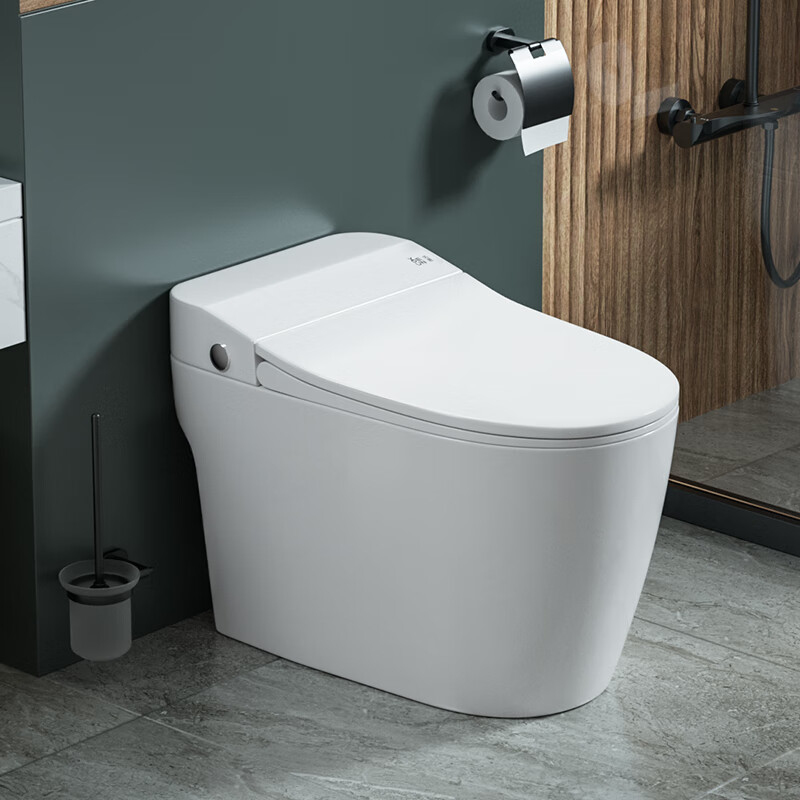 汇香天泽 小户型智能马桶无水箱马桶同款家用脚踢冲水虹吸式脉冲普通