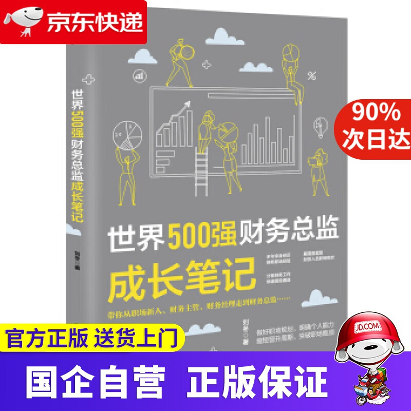 【正版新书】世界500强财务总监成长笔记 化学工业出版社 9787122349422