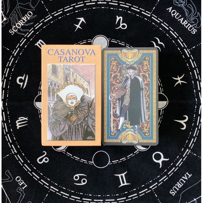 科森得(kesende) casanova tarot 卡萨诺瓦塔罗牌英文定制桌游卡牌配