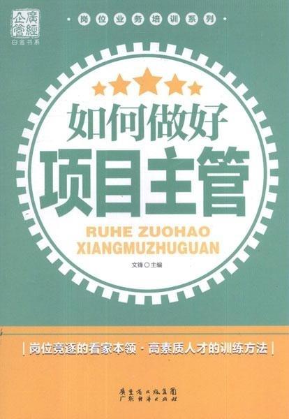 如何做好项目主管 文峰【正版书】