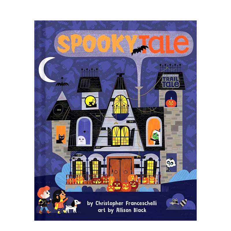 【预售】恐怖故事spookytale 0-3岁儿童游戏互动探索启蒙积木趣味翻翻