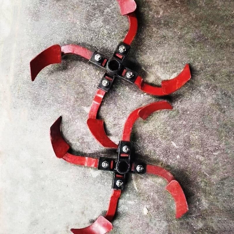 适之先浦达微耕机开沟培土刀松土刀开沟器开沟犁地开沟机配件开沟头开