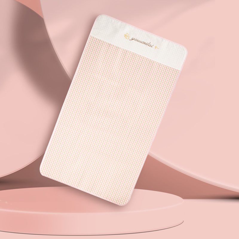 凉意婴幼儿苎麻凉席夏季新生宝宝用品童床凉席幼儿园午睡透气吸汗凉席 樱花粉宝宝席(刺绣) 60*100cm