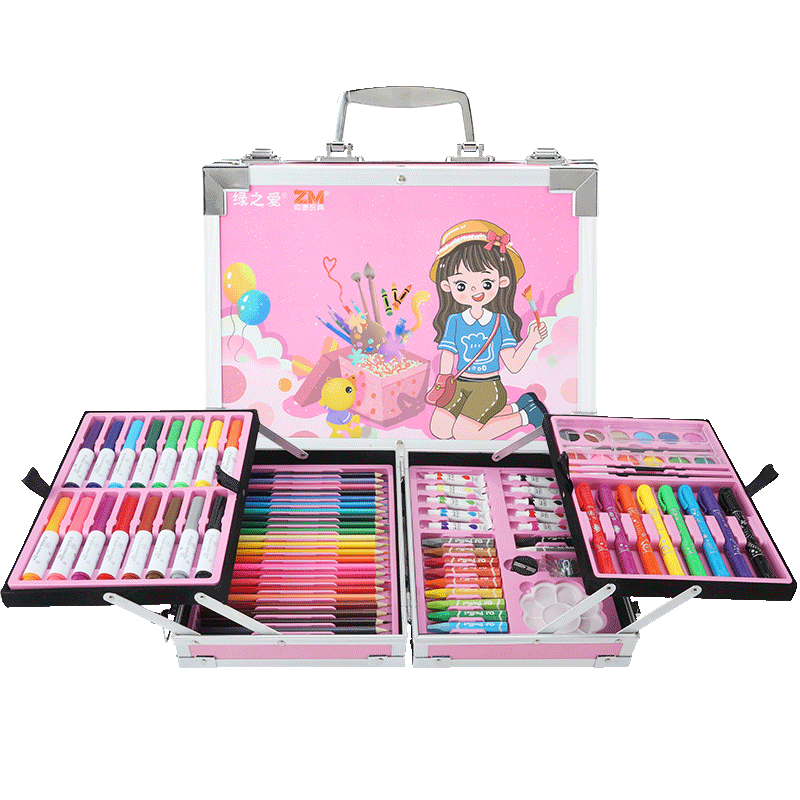 绿之爱绘画套装，带你玩转艺术|双十一抢购价|双十一查绘画工具历史价格