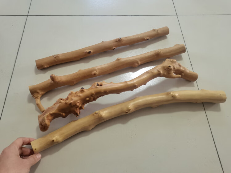 贺杨喻酸枣木柘木桃木太极养生杖车载防身武器短棍拐杖棍棒武术鞭杆