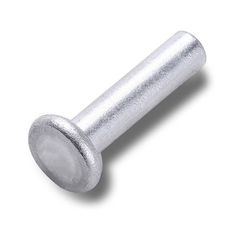平头实心铆钉批发 gb109平圆头实心帽钉手打敲击式铝铆钉m2m3m4m8(100