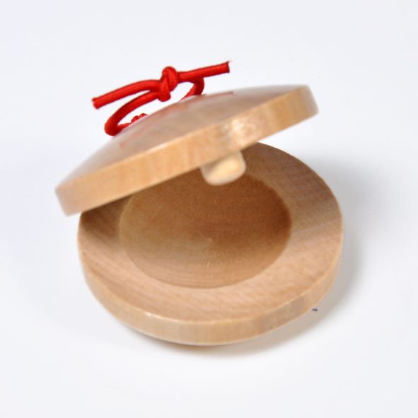 曲漾 乐器玩具 三句半木制快板儿童音乐教具原木响板快板 原木响板(一