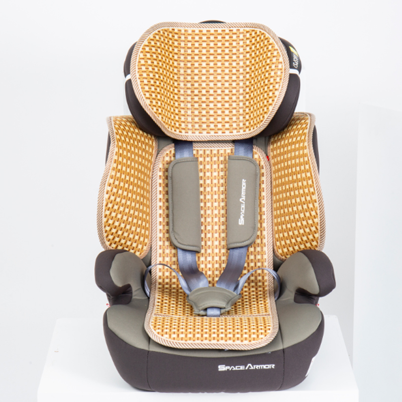 汽车安全座椅凉席宝宝儿童垫夏季通用透气冰丝竹藤席儿童座椅凉垫 藤冰丝整体款 其它