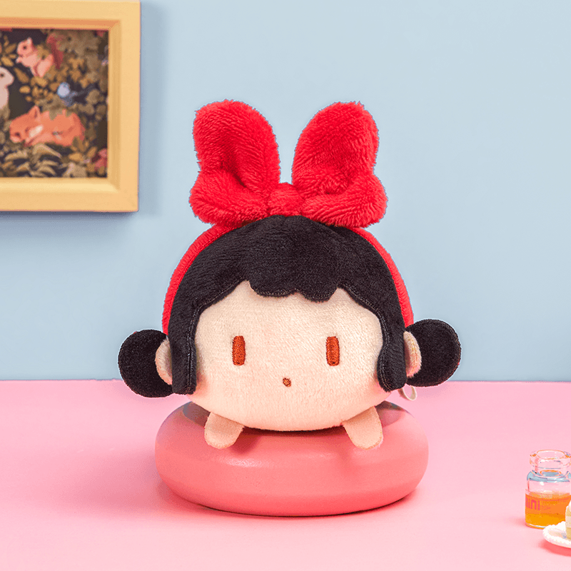 趴趴系列毛绒玩偶娃娃礼物网红可爱睡觉趴趴 迷你世界趴趴公仔-白雪