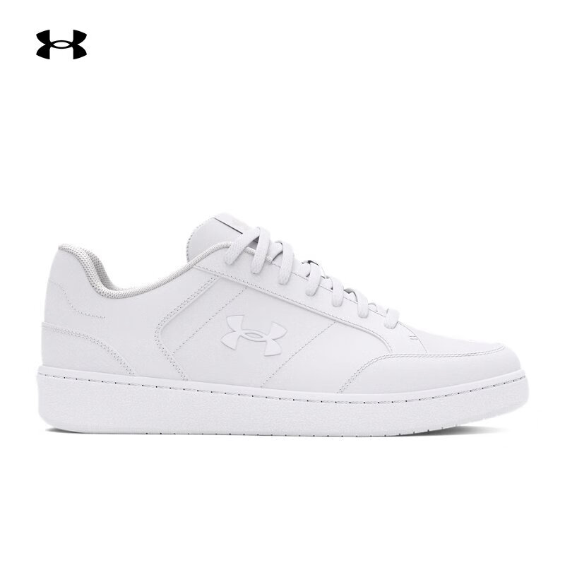 安德玛（UNDERARMOUR）UA秋冬Official女子简约运动休闲鞋3028487 白色100 38.5