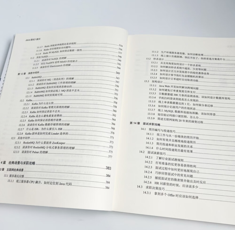 Java面试八股文:高频面试题与求职攻略一本通(视频解说版)(博文视点出品)