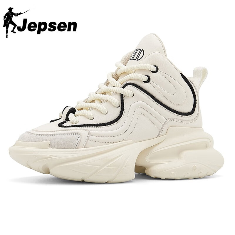 jepsen吉普森冬季男鞋欧洲站真皮厚底老爹鞋休闲运动鞋男h0611 h0611