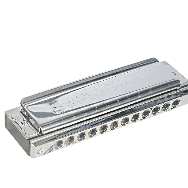 奇宝居 天鹅口琴半音阶成人儿童学生初学者男女专业演奏比赛口琴 天鹅