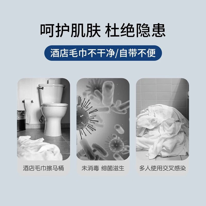 压缩毛巾浴巾加厚加大旅行装一次性洗脸巾加大号便携旅游用品 3袋60颗装【24*30CM】加厚压缩毛