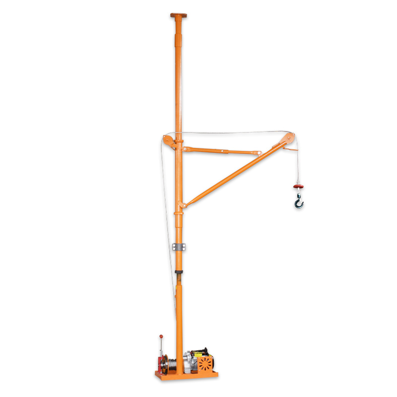 室内吊运机220v家用装修楼房小型吊车上料机起重吊机提升机卷扬机