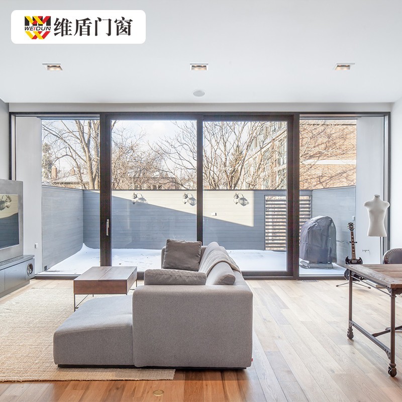 维盾(weidun)阳台玻璃推拉门 提升推拉门 露台防盗移门 隔热保温移门
