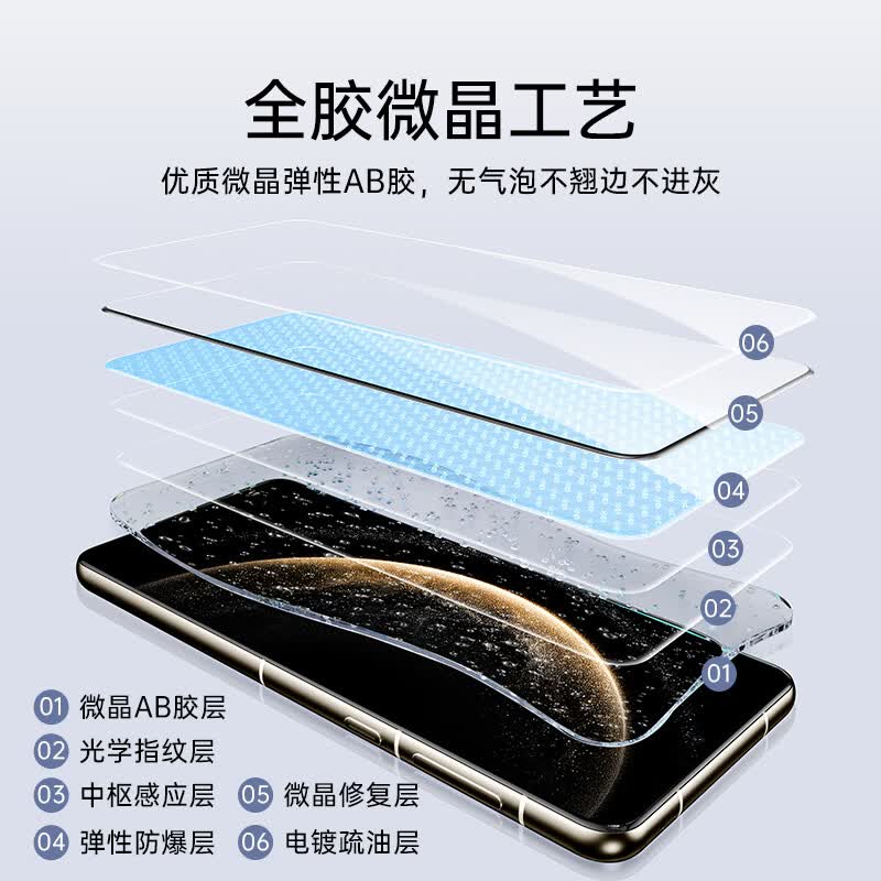 亿色【3D热弯】适用华为mate70pro/+/优享版钢化膜全胶rs手机膜防窥高清镜头膜全屏覆盖贴膜防摔抗指纹 Mate70Pro/+/优享版/RS【微晶膜2片装 【收藏加购丨贴坏包赔】