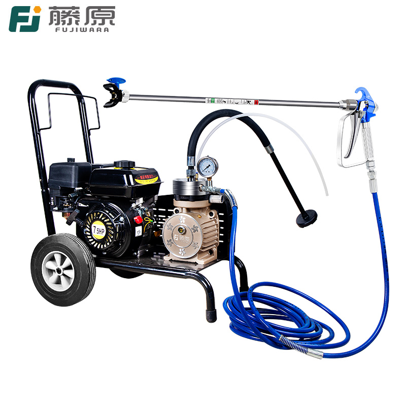 藤原(fujiwara)电动高压无气喷涂机喷漆机喷乳胶漆家用自动内外墙涂料