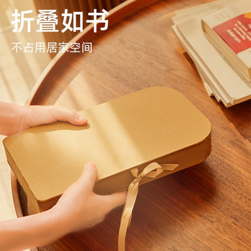 纸阖纸凳风琴式纸凳折叠凳换鞋板凳可叠放商场店铺摆设便携矮凳子 28