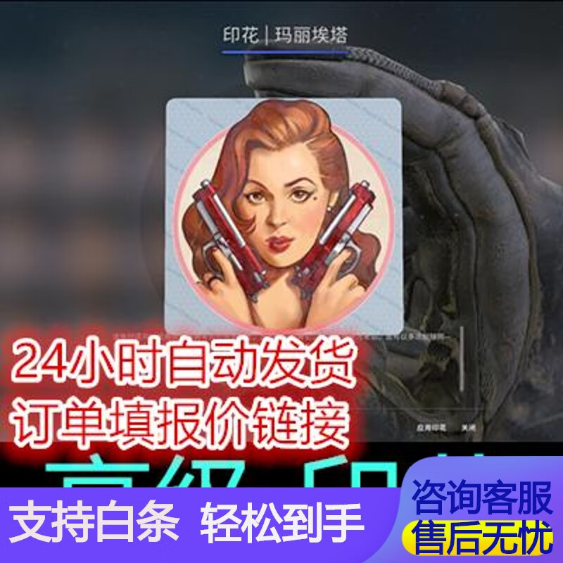 csgo 印花 玛丽埃塔 贴纸 枪装饰 枪皮肤 饰品 印花 自动发货支持白条